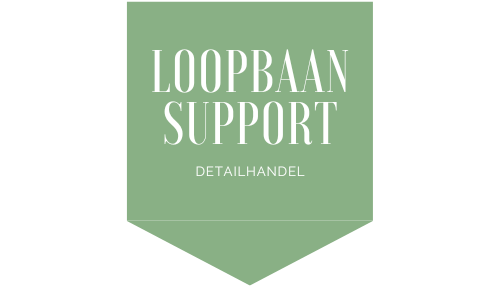 Logo loopbaan support detailhandel